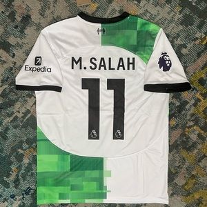 M.Salah Liverpool Soccer Jersey 2023-24 away